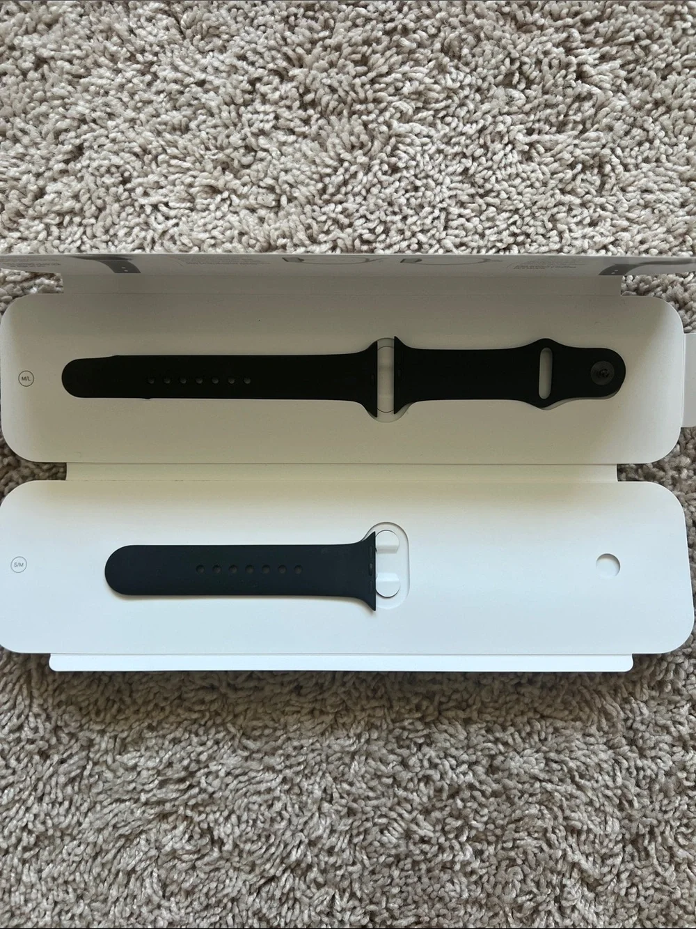 New Original Apple Watch Series 10 Sports Band, Black